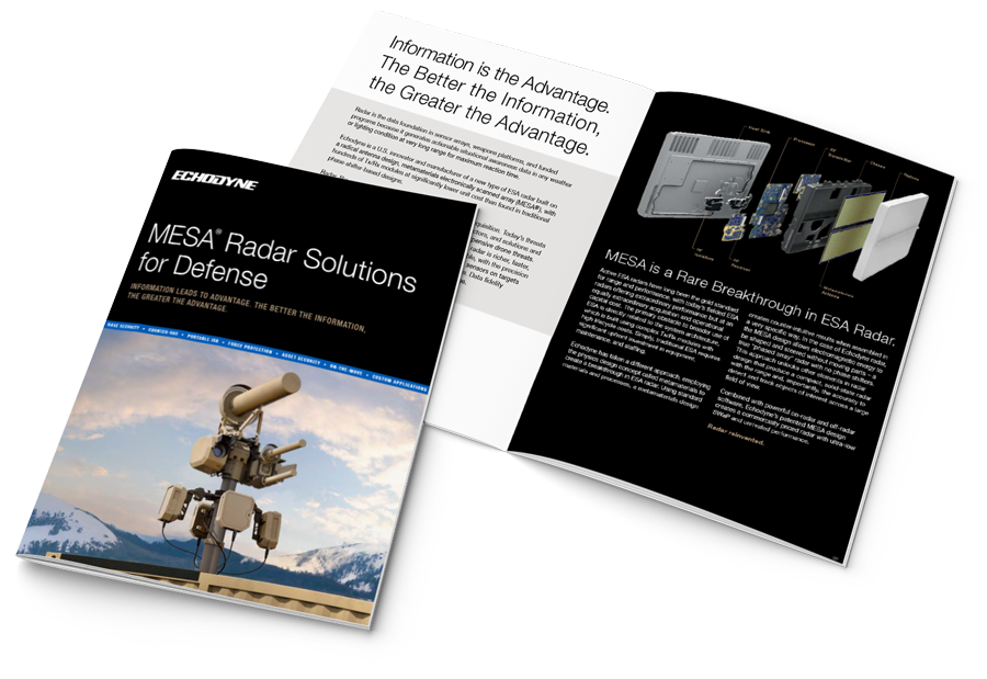 MESA radar Solutions for Defense applications