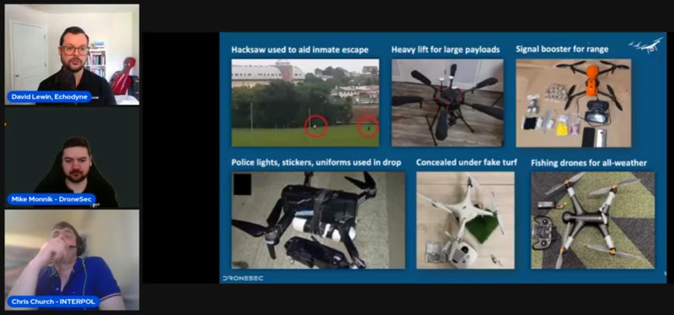 Linked in Live Evidence of Emerging Drone Threat