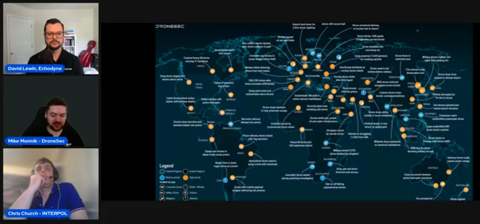 Linked in Live Evidence of Emerging Drone Threat