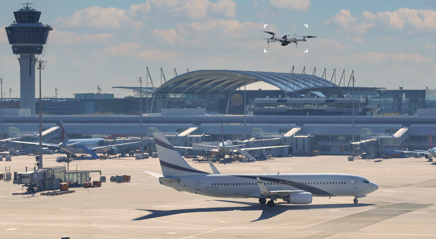 Drone security at airports