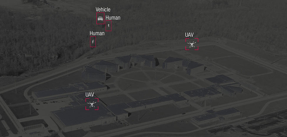 drone detection system for prisons